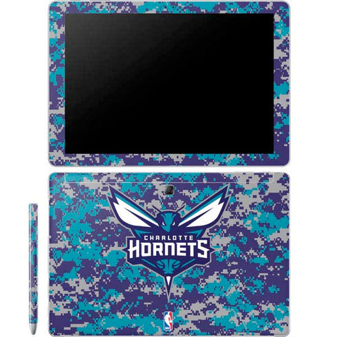 NBA Charlotte Hornets Digi Camo Galaxy Book 12in Skin